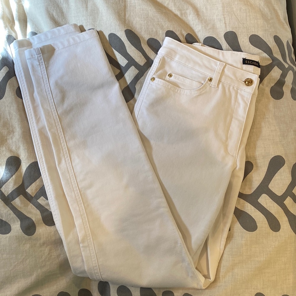 White Escada Jeans